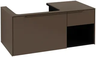 Villeroy & Boch WTUS Subway 3.0 L2 1001x423x500mm m. Bel. 2 Ausz. Waschtisch links Taupe – Bild 3