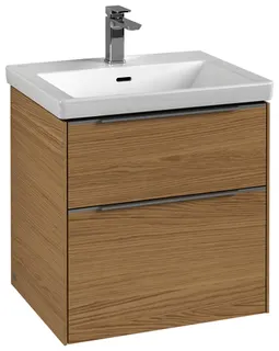 Villeroy & Boch WTUS Subway 3.0 00 572x576x462mm 2 Ausz. Waschtisch m.tig Nordic Oak – Bild 2