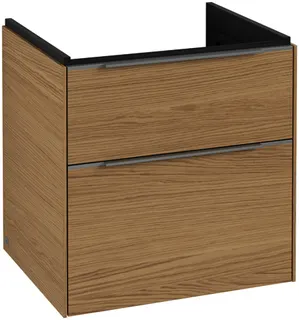 Villeroy & Boch WTUS Subway 3.0 00 572x576x462mm 2 Ausz. Waschtisch m.tig Nordic Oak – Bild 3