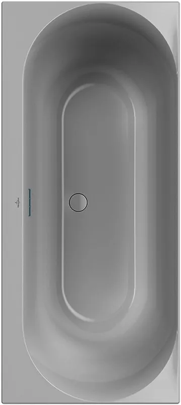 Villeroy & Boch Badewanne Loop&Friends 1800x800x470mm OVAL Duo Rechteck Weiß Alpin