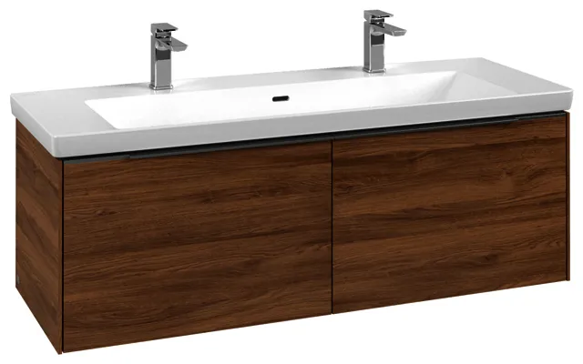 Villeroy & Boch WTUS Subway 3.0 C60100 1272x429x462mm 2 Ausz. Waschtisch m.tig Kansas Oak