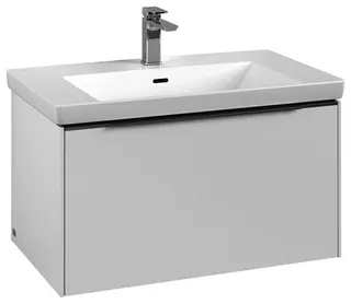 Villeroy & Boch WTUS Subway 3.0 00 772x429x462mm 1 Ausz. Waschtisch m.tig Pure White – Bild 2