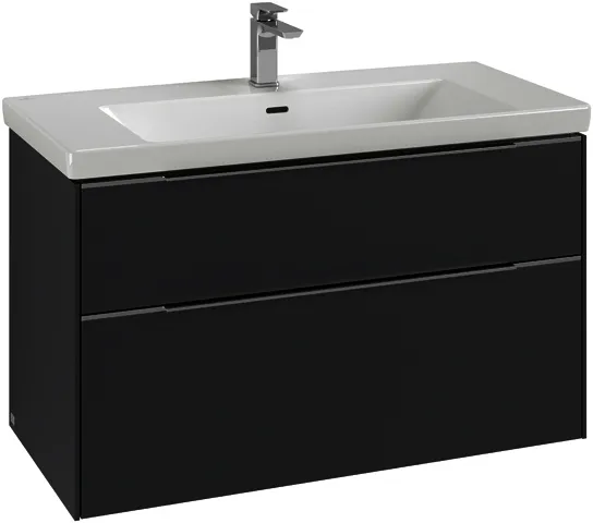 Villeroy & Boch WTUS Subway 3.0 02 973x576x462mm 2 Ausz. Waschtisch m.tig Cashmere Grey