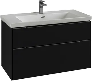 Villeroy & Boch WTUS Subway 3.0 02 973x576x462mm 2 Ausz. Waschtisch m.tig Cashmere Grey
