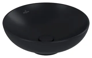 Villeroy & Boch Aufsatzwaschbecken Loop&Friends 420x 420mm Rund m. ÜL. Graphite CeramicPlus – Bild 1