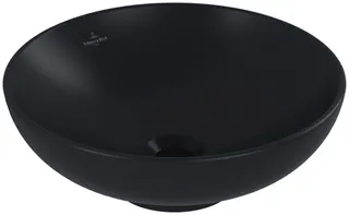 Villeroy & Boch Aufsatzwaschbecken Loop&Friends 420x 420mm Rund m. ÜL. Graphite CeramicPlus – Bild 5