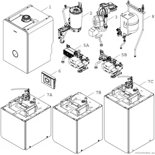 BOSCH Gas-Brennwertgerät, Kompaktmodul Condens GC5300i WM 24/100S 23 – Bild 2