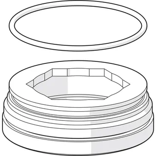 Montagering für Luftsprudler HANSA 59914744 M24x1, SW17, (2019-)