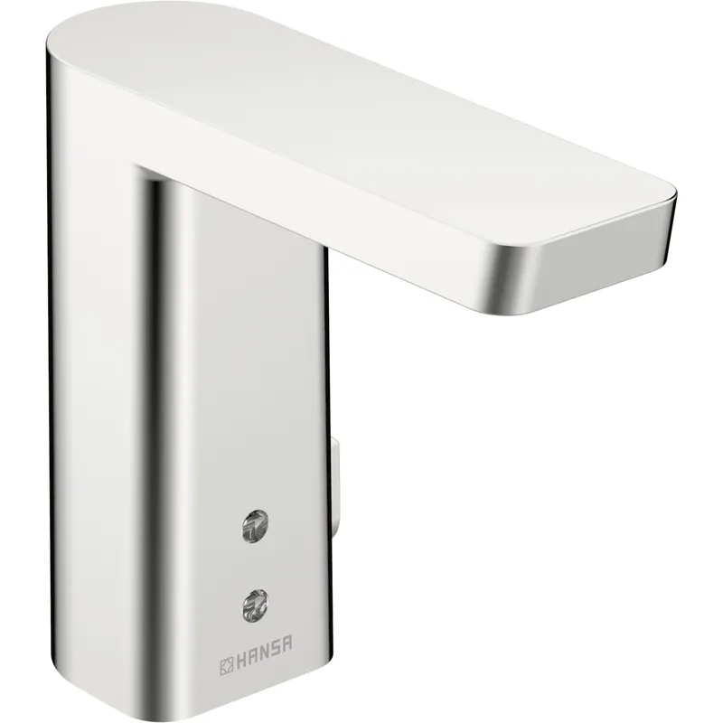 Waschtisch-Batt. HANSASTELA ECO+ 5716 6 V, Bluetooth Ausld. 105 mm DN15 4,2 L/min