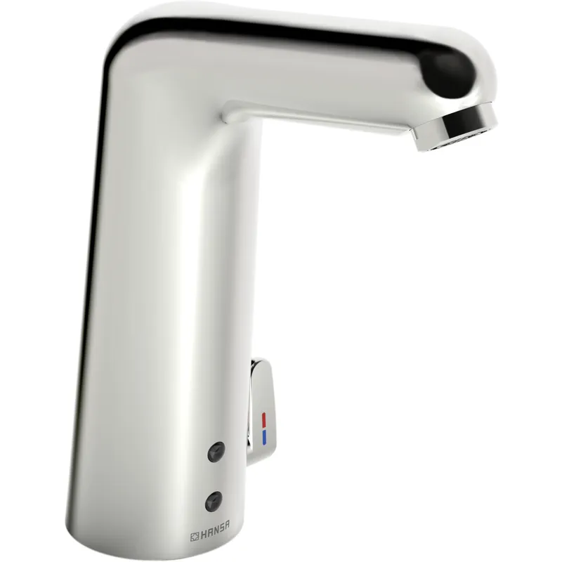 Waschtisch-Batt. HANSAMEDIPRO XL 0568 6V Bluetooth Ausld. 136 mm DN15 chr