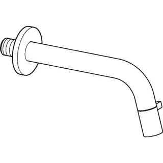 EHM Waschtisch-Batt. HANSANOVA 5096 Ausld. 186 mm DN15 Matt-Schwarz – Bild 2