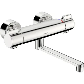Waschtisch-Batt. HANSACLINICA 0880 Ausld. 285 mm chr