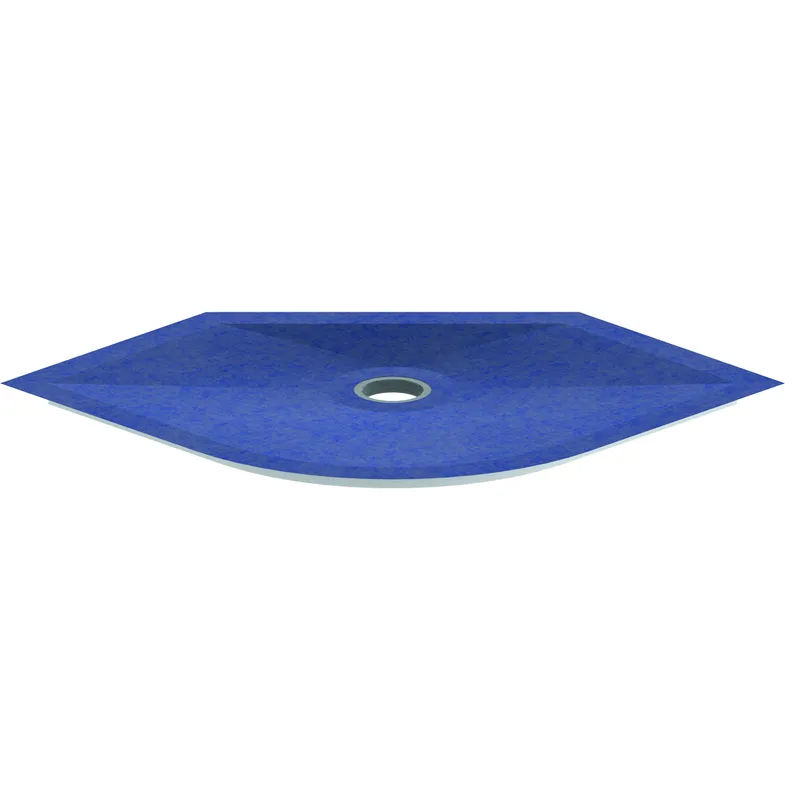 SD barr-frei Dusche PLAN Abl. KESSEL R bis 2,1 qm Freiform