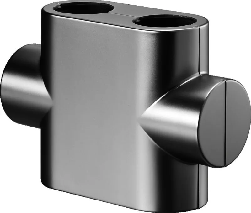 comfort-Abdeckung für Multiblock-T Durchgangsform verchromt