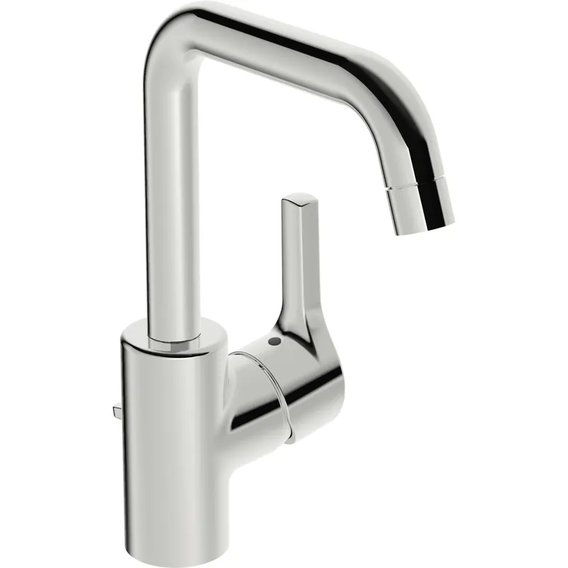 EHM Waschtisch-Batt. HANSAPALENO 5637 Zugst.Ablgarn. Ausld. 152 mm DN15 chr