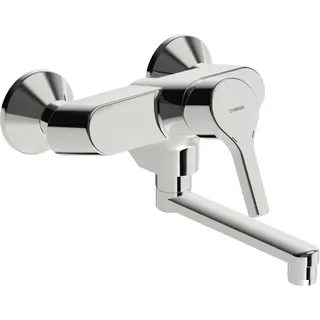 EHM Waschtisch- und Küchenarm. HANSAPALENO 5638 Ausld. 242 mm DN15 chr