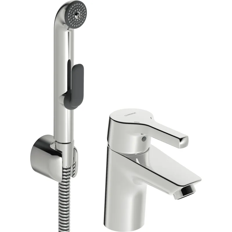 EHM Waschtisch-Batt. HANSAPALENO 5640 Ausld. 103 mm DN15 chr