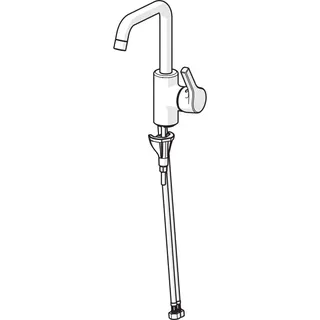 EHM Waschtisch-Batt. HANSAPALENO 5643 Ausld. 152 mm DN15 chr – Bild 3