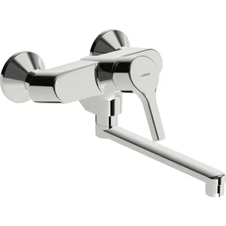 EHM Waschtisch- und Küchenarm. HANSAPALENO 5651 Ausld. 284 mm DN15 chr