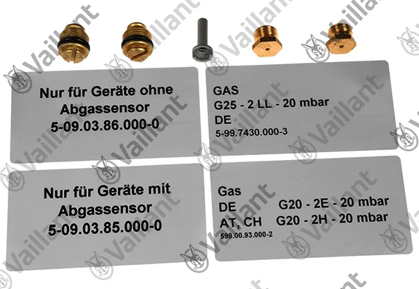 VA Umstellsatz Vaillant-Nr. 0010042272