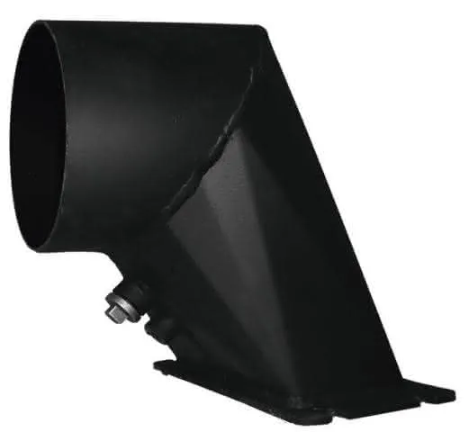 Abgasstutzen waagrecht DN130 fuer SH20-30, eHack20-50, PC20-32