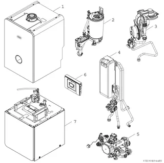 BOSCH Gas-Brennwertgerät, Kompaktmodul Condens 5300i WMA GC5300i WMA 24/100S 23 – Bild 2