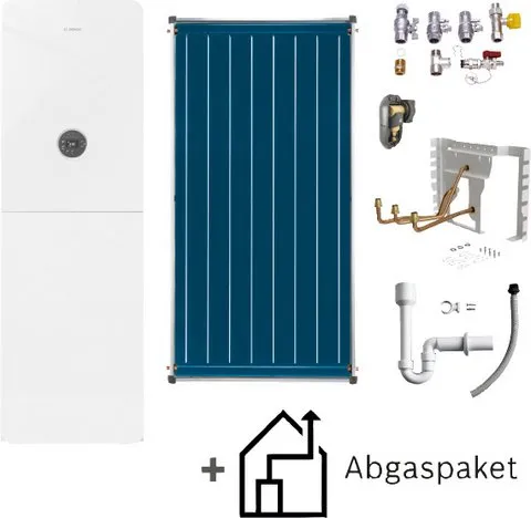 BOSCH Gas-Badewanne-Premiumpaket BOPA GC-P5301 GC5300i WM 24/210 SO, 2 x FCC, C93x