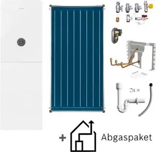 BOSCH Gas-Badewanne-Premiumpaket BOPA GC-P5303 GC5300i WM 24/210SO, 2xFCC, C33x schwarz