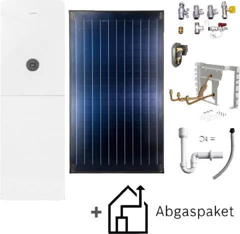 BOSCH Gas-Badewanne-Premiumpaket BOPA GC-P5309 GC5300i WM 24/210SO, 2xFKC, C33x schwarz
