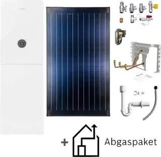 BOSCH Gas-Badewanne-Premiumpaket BOPA GC-P5311 GC5300i WM 24/210SO, 2 x FKC, C33x rot