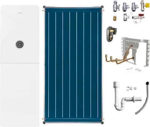 BOSCH Gas-Badewanne-Plus-Paket BOPA GC-S5355 GC5300iWM 24/210 SO Basismodul, 2 x FCC