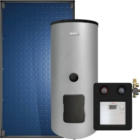 BOSCH Solar-Basic-Paket JUPA SO786 2xFT226-2V, WS310-5EKP1B, AGS10 B-sol100