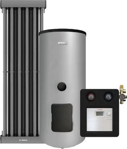 BOSCH Solar-Basic-Paket JUPA SO813 4xVK120-2CPC, WS310-5EKP1B,AGS10B-sol100