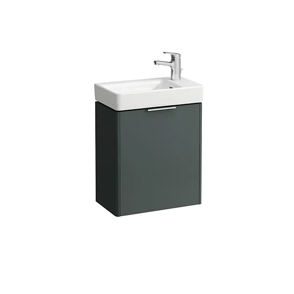 Laufen WTU BASE 267x460x515 1Tür Scharn. rechts m.Griff f.WT H815954 verkehrsgrau