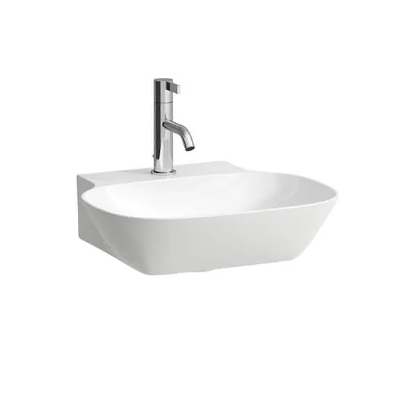 Laufen HWB INO 450x410x145 1 Hahnloch ohne Überlauf weiß