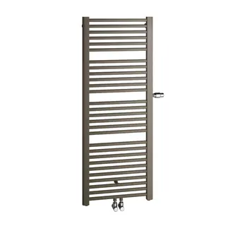 Kermi Basic plus, BH 1770x599x35 mm QN 993 W, RAL 9016, Ventil links – Bild 5