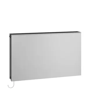 Kermi x-flair, Plan K T22 605x605mm RAL9016, 10 bar, mit Abd.