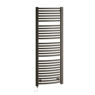 Kermi Basic-E gebogen BH1448x51x450mm max.P600,WEI,FKS re. WEI,Schuko,SK1