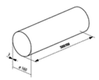Kermi x-well D12 Rohbauset Einschubrohr 500 mm, 2 Putzdeckel – Bild 2