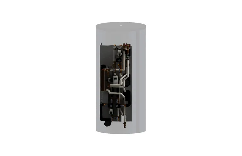 Kermi Hydromodul pro mit Regelung, FriWa Wärmeübertrager Cu, Heizkreis gem 6m