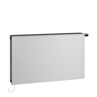 Kermi x-flair, Plan V T22 905x1405mm 1227W,RAL9016, 10 bar,mit Abd.,rechts