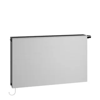 Kermi x-flair, Line VP T22 605x805mm 563W,RAL9016, 10 bar,mit Abd.,rechts