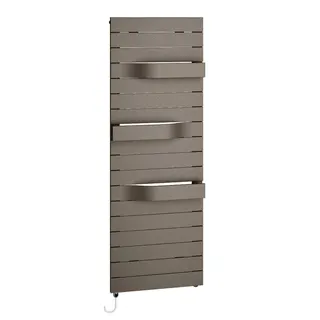 Kermi Tabeo-E BH1437x101x600mm max.P800, graphit, WKS re. weiß – Bild 3