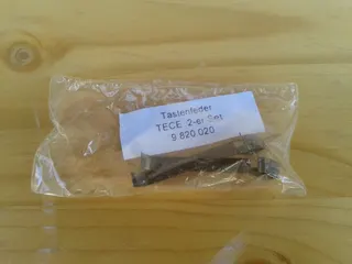 TECE Tastenfedern für TECE Betätigungsplatten, 2 Stück