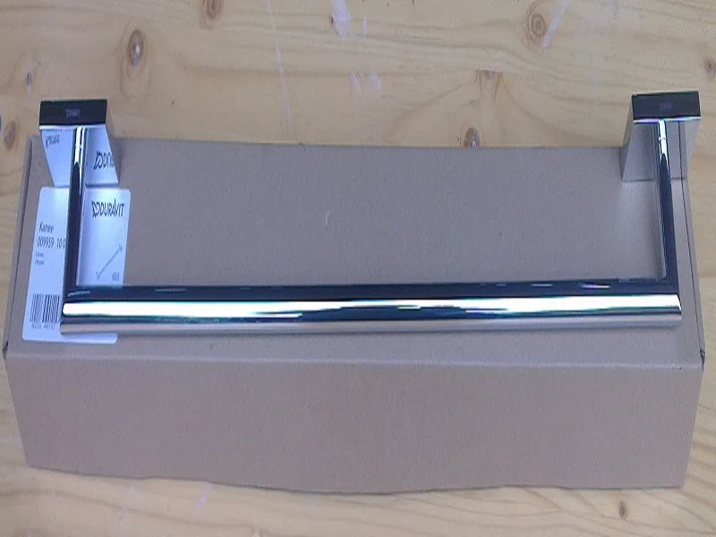 Duravit Karree Badetuchhalter 600 mm chrom