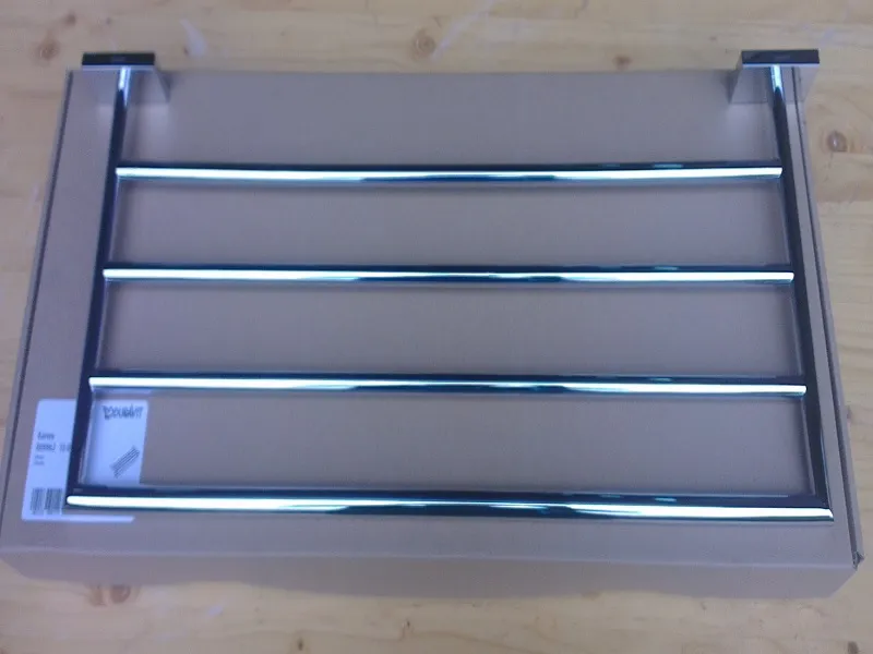 Duravit Karree Handtuchablage chrom