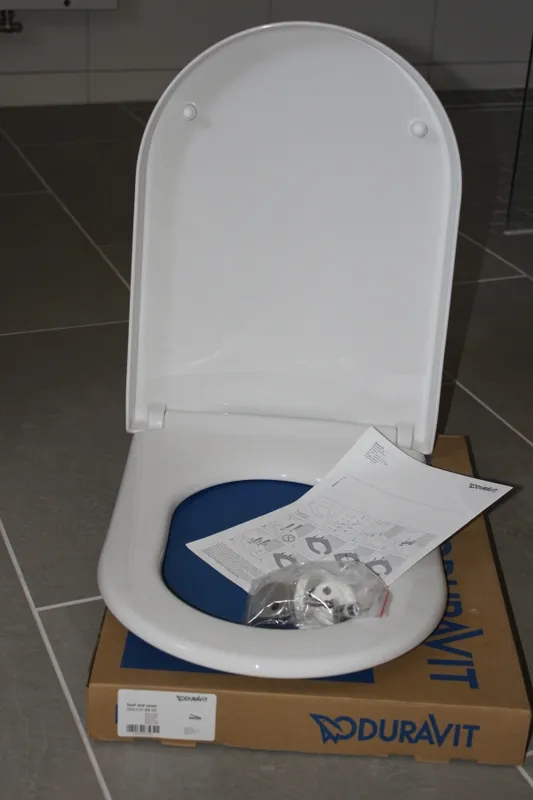 Duravit Starck 3 / Starck 2 / Darling New WC-Sitz mit Absenkautomatik, weiß