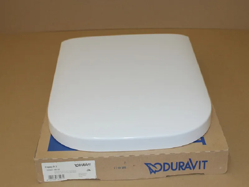 Duravit Happy D.2 WC-Sitz, weiß, ohne Absenkautomatik