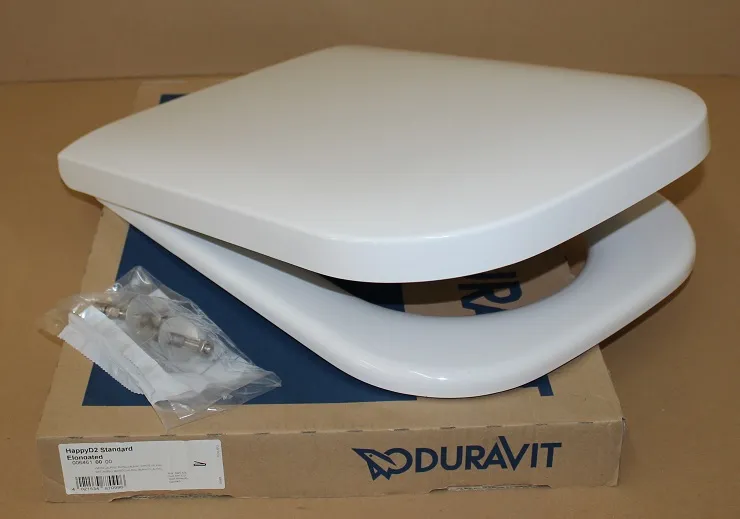 Duravit Happy D.2 WC-Sitz (verlängert), weiß