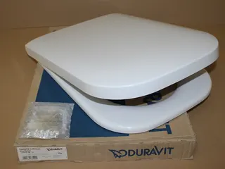Duravit Happy D.2 WC-Sitz (verlängert) mit Absenkautomatik, weiß